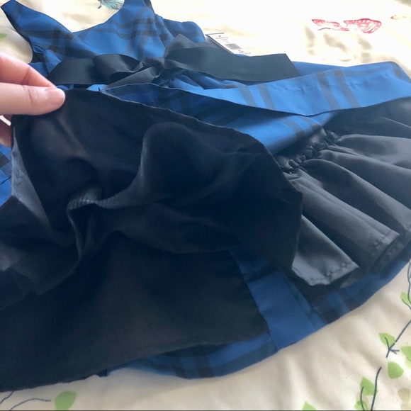 NWT✨ RL Satin Plaid Dress - Picture 5 of 7